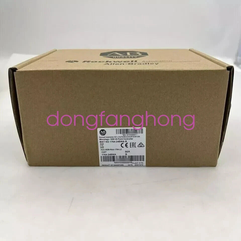 New Sealed AB 1764-24BWA SER B MicroLogix1500 24 Point Controller 1764 24BWA - Image 2 of 2