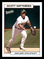 2005 Bazooka Minis #118 Scott Hatteberg Oakland Athletics