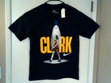 NEW NIKE BASKETBALL "Caitlin Clark Spotlight Tee" BOY'S BLACK T-SHIRT S B113771F