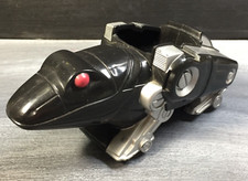 1995 McDonald's Mighty Morphin Power Black Ranger Happy Meal Toy Frog Ninjazord