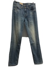 Jean Salsas Femme Taille W28 L30 Bleu Neuf!!!