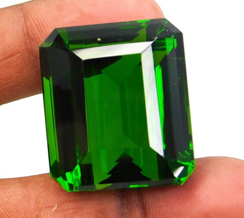 Natural 125.20 Carat Green Tsavorite Garnet Emerald Loose Gemstone_CERTIFIED
