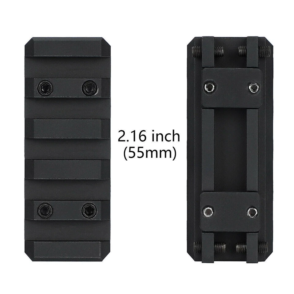 Scope Mount Ventilated Rib Picatinny Rail Dovetail 20mm Base Adapter - Image 3 of 4