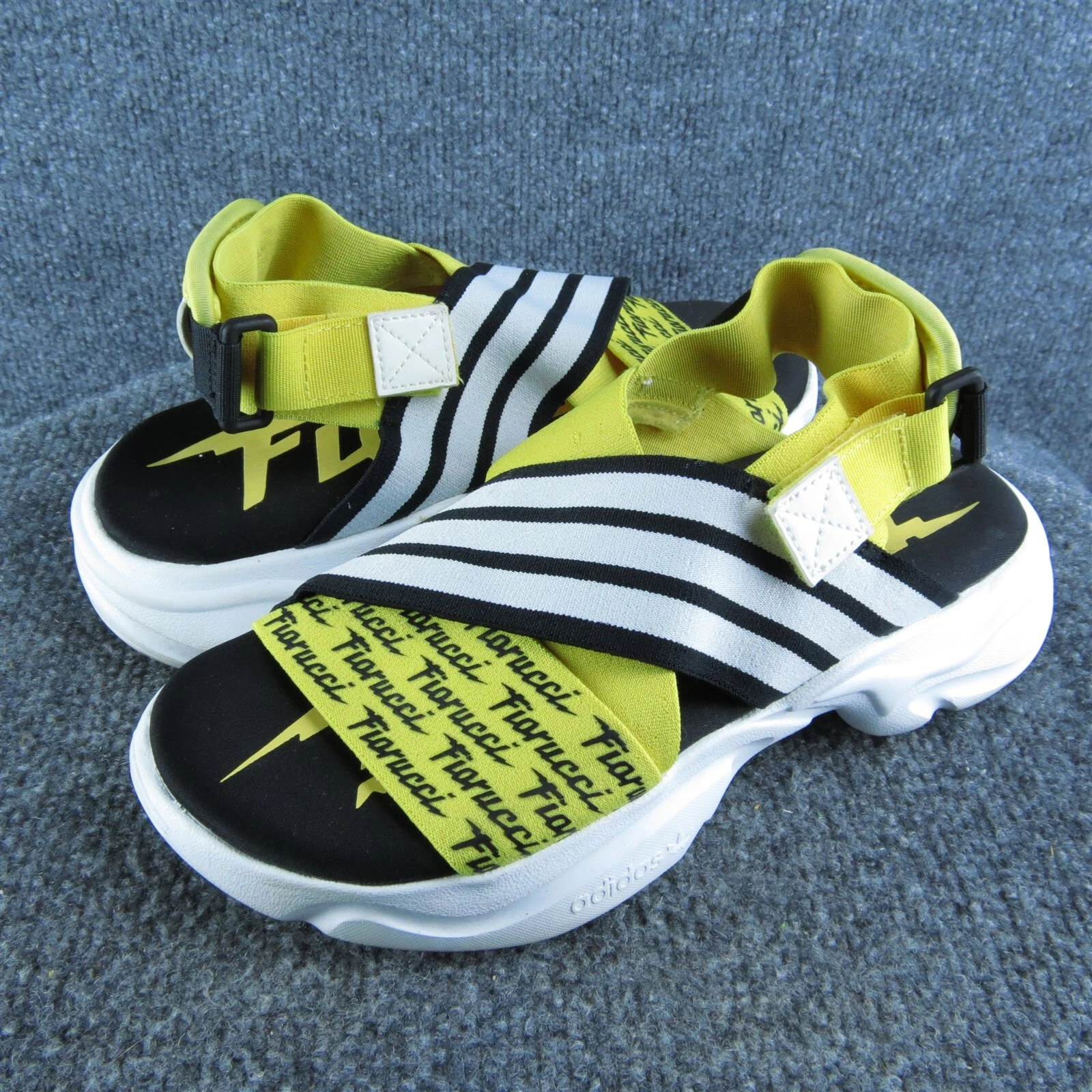 Adidas Uomo Fiorucci Magmur Strappy Giallo Sintetico Taglia 6M Usate Delicatamente 2025