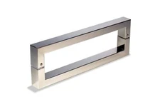 12 Inches Length Modern Door Handle Pulls Chrome Mirror Polish Finish Stainle...