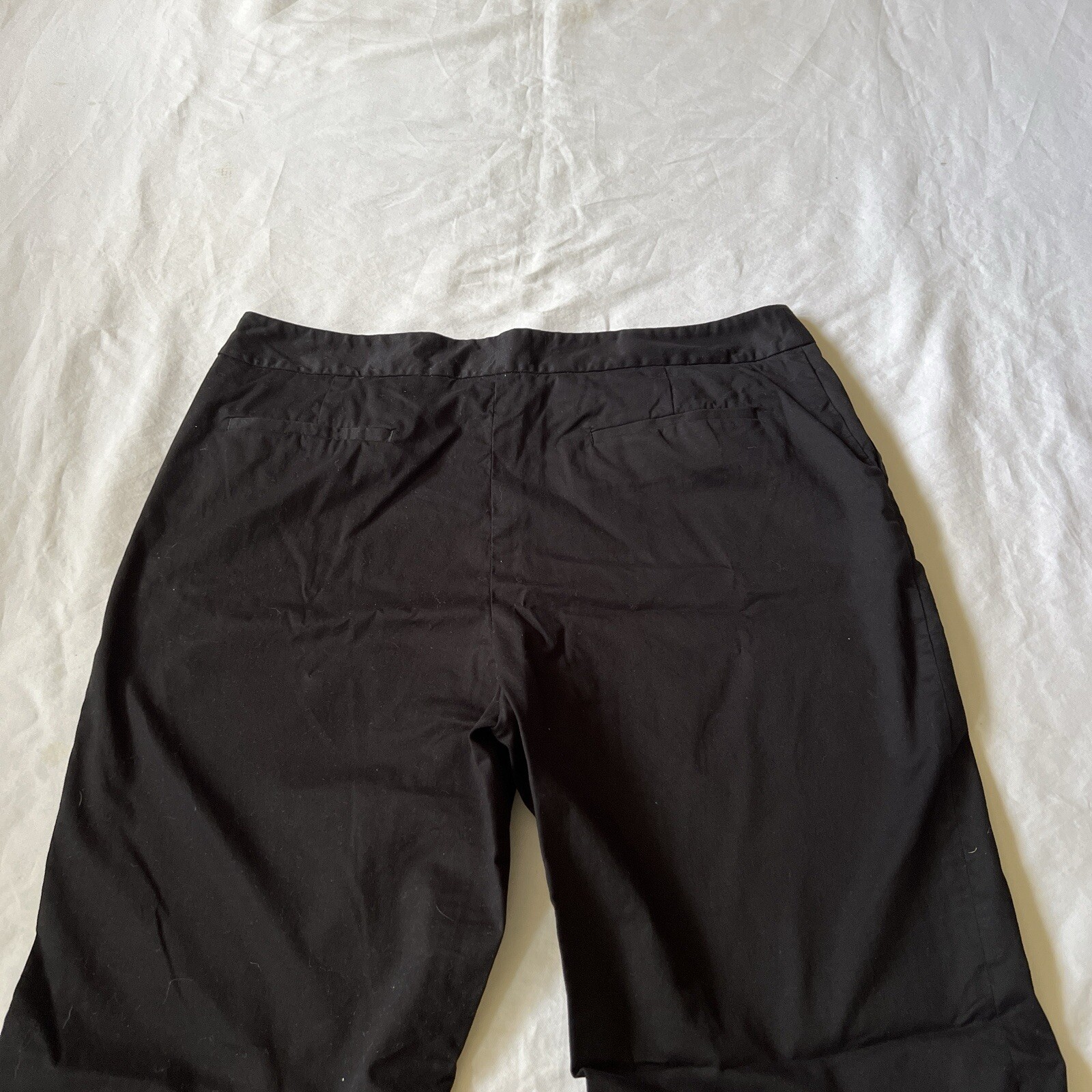 Pendleton Black Straight Leg Stretch Cropped Chin… - image 5