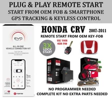 EVO-START Smart Phone Plug & Play Remote Start HONDA CRV 2011 