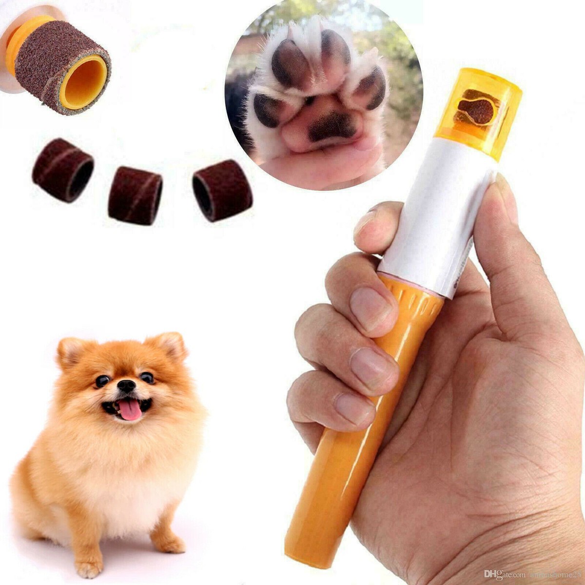 Grooming Trimmer Nail Cutter Electric Dog Claw File Dog Cat Nail