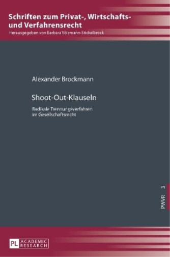 Thumbnail - Alexander Brockmann Shoot-out-klauseln (gebundene Ausgabe)