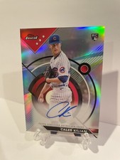 CALEB KILIAN RC AUTO #FA-CK Chicago Cubs 2023 Topps Finest REFRACTOR