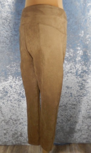 SPANX Faux Suede Leggings Camel 20322R 
