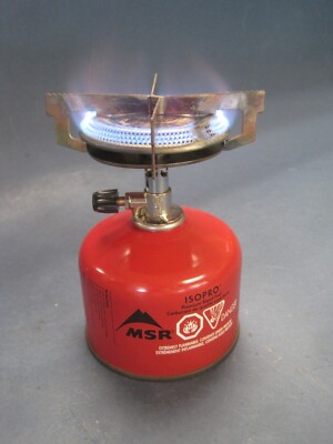 PRIMUS PBS 2243 Backpacking Camp Stove Single Burner Lightweight & Works Great