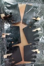 Set of 6 Crown Chalkboard Clips