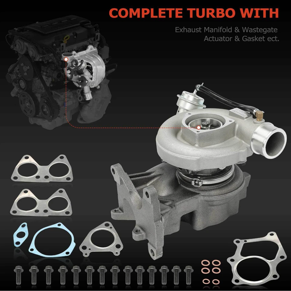 Turbocompresor para Chevrolet Silverado 2500 HD GMC Sierra 2500 HD 8973077111 Foto 2 de 4