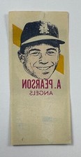 1964 Topps Baseball Photo Tatoo Tattoos Albie Pearson 127E-01