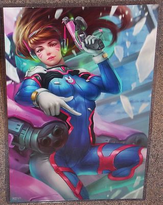 Overwatch D. Va Glossy Art Print 11 x 17 In Hard Plastic Sleeve | eBay Overwatch D. Va Glossy Art Print 11 x 17 In Hard Plastic Sleeve | eBay