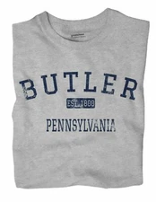 Butler Pennsylvania PA T-Shirt Butler County EST