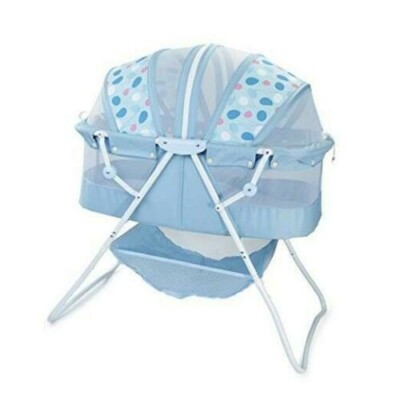 Big Oshi Emma Newborn Baby Bassinet Portable Bassinet for Boys or Girls  Perf
