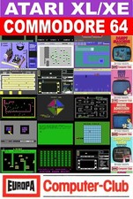 ATARI XL/XE & COMMODORE 64/128 -- EUROPA COMP...