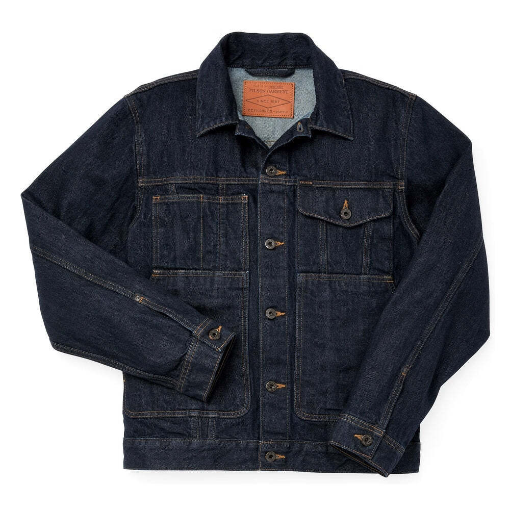 Filson Unlined Short Denim Cruiser Jacket 20230528 MADE IN Filson Unlined Short Denim Cruiser Jacket 20230528 MADE IN