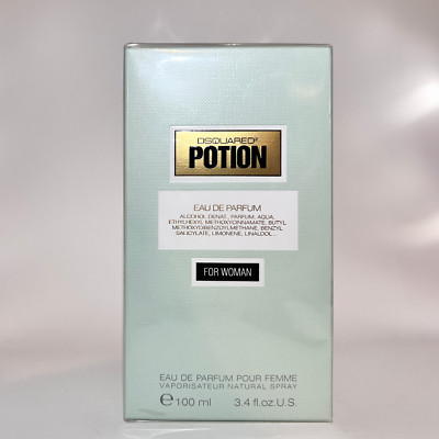 Dsquared2 Potion 3.4oz/100ml Eau de Parfum Spray for Women EDP RARE Discontinued