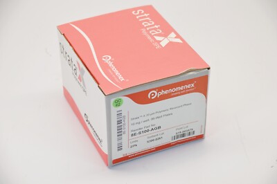 NEW Phenomenex Strata-X 33 m 8E-S100-AGB Polymeric Reversed Phase, 10 mg / well,