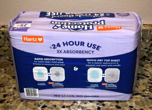 Hartz Home Protection Miracle Guard Lavender Scented Dog Pads, Regular Sz 25 Ct - Picture 2 of 2