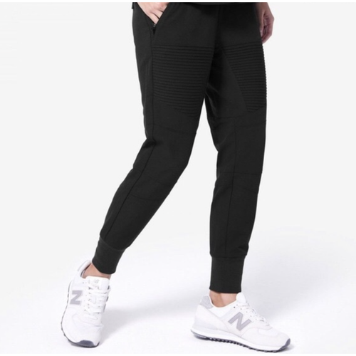 FIGS Esteli Black Moto Joggers Sz Small 