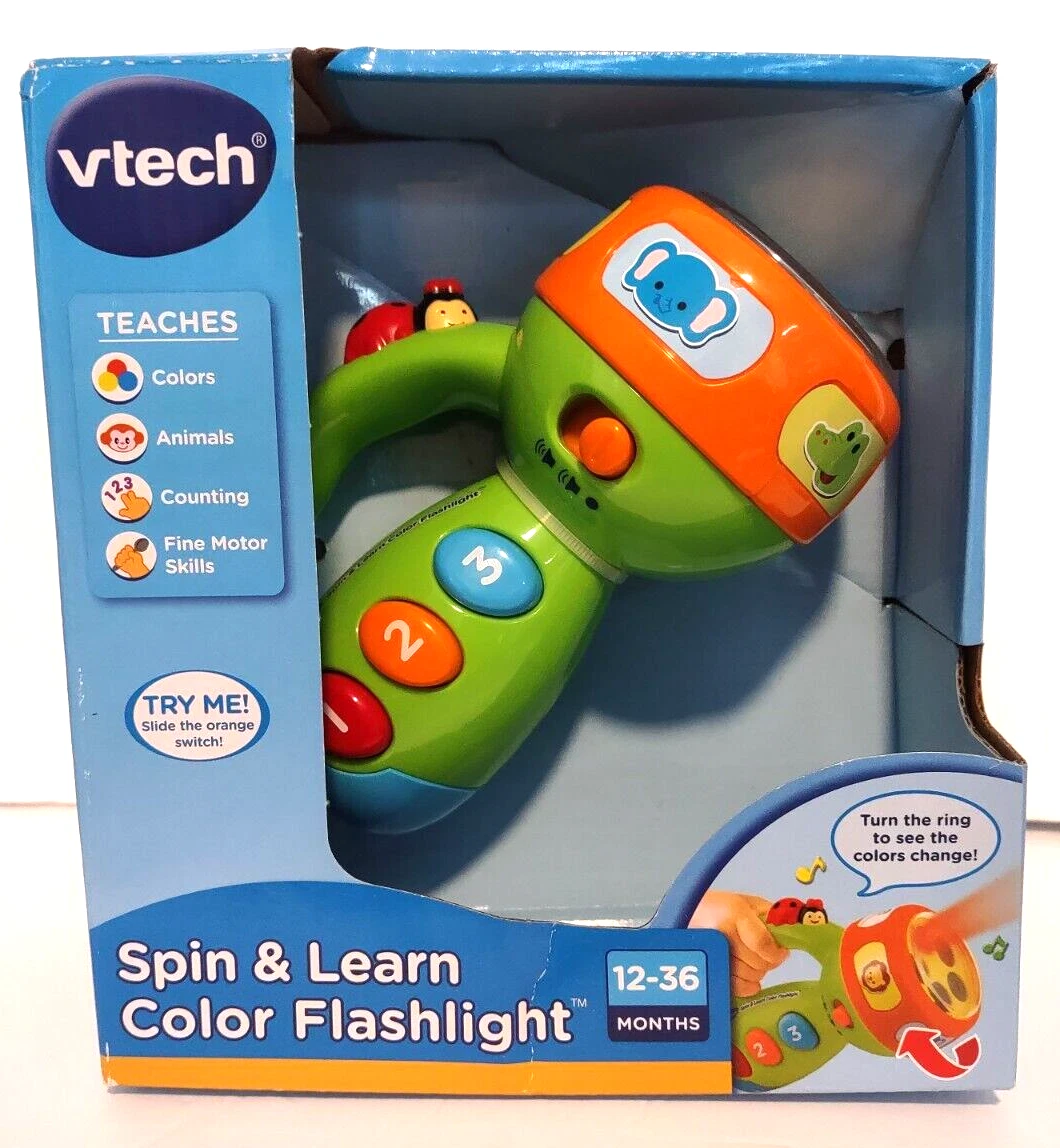 Spin & learn color flashlight deals