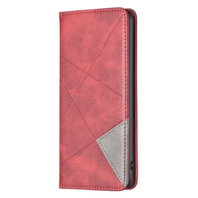 Rhombus Leather Wallet Phone Case For Xiaomi Redmi Note 8 9 10 12 Pro 10S 10T
