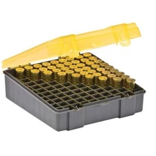 Plano Flip Top 100 Count Handgun Ammo Box, Choose Size