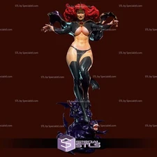 3D Print- Madelyne Pryor with NSFW -Grey Or Painted- Custom Resin Statue- NSFW