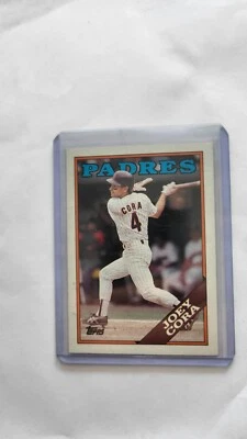1988 Topps San Diego Padres Joey Cora Rookie card # 91 - Photo 1/2