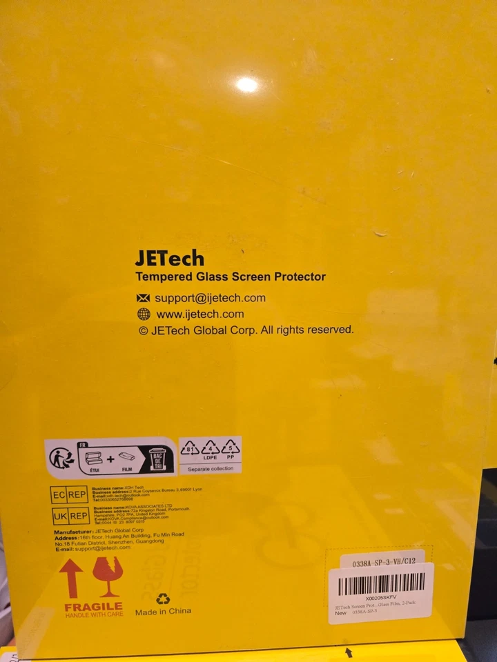 Screen Protector for iPad 6/5 9.7-Inch, iPad Air 1/Air 2/Pro 9.7-Inch, 2-Pack - Image 3 of 4