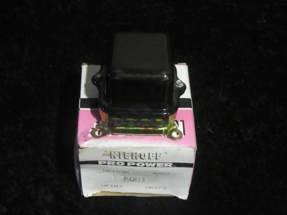 1963-1966 Chevy Corvette Buick Cadillac NOS Niehoff Alternator Voltage Regulator - Image 2 of 4
