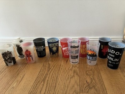 11 verschiedene SIDO Tour-Becher Weihnachtsshow Becher Mein Block XMAS Cup