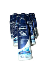 10 Oral B Mouth Sore Oral RinseSoothing Mint Alcohol Free Mouth Rinse 8oz Sealed