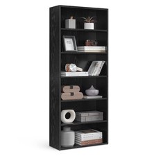 CUSTOS Collection - Bookshelf, 6-Tier Bookcase, Book Shelf, Open Storage Shel...