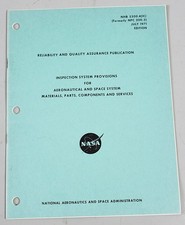 NASA NHB 5300.4(1C) Apollo Technical Manual Inspection System 1971