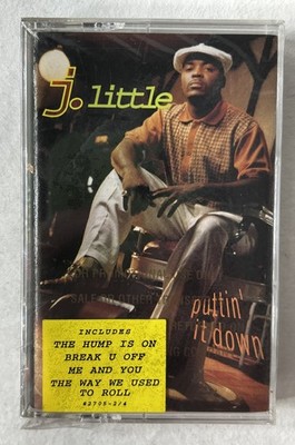 J. Little Puttin  It Down New Sealed Cassette Tape 1994 Atlantic Records Hype