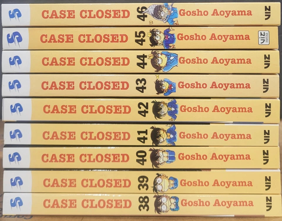 Case Closed English Manga.  1 - 47 Viz Media Brand New 47 Volumes Graphic Novel - Image 3 of 4