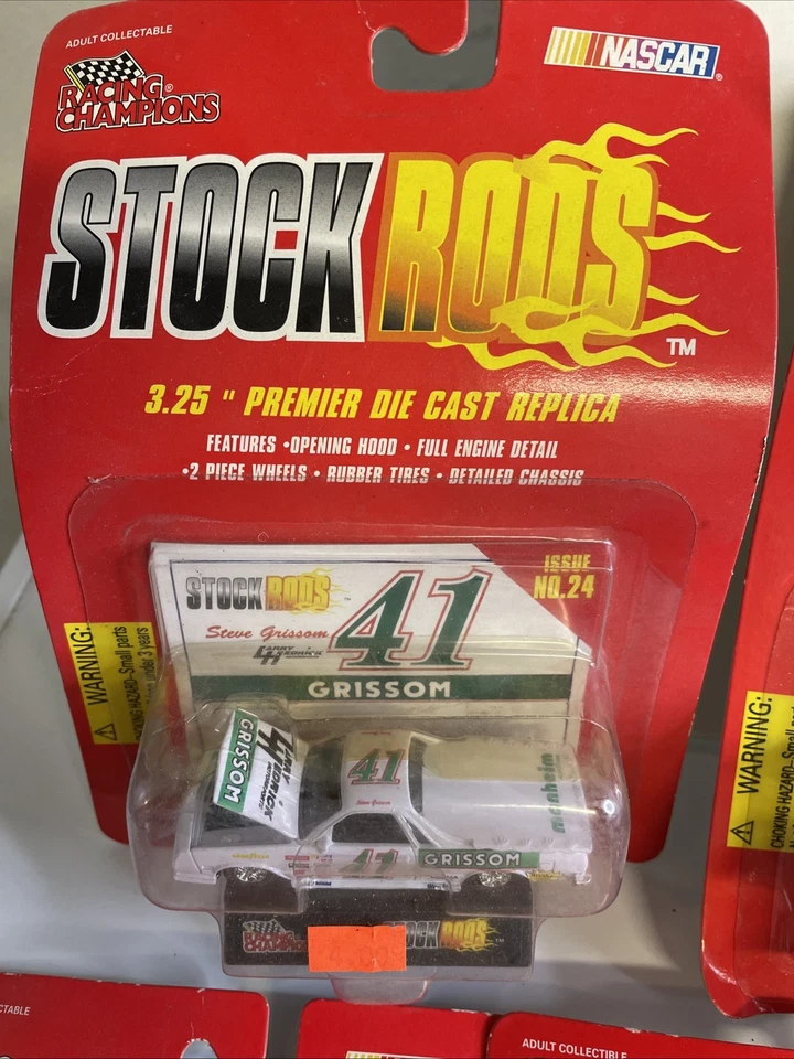 Joe Nemechek Derrike Cope Wally Dallenbach Stock Rods Racing Champions Lote de 24 Foto 3 de 4