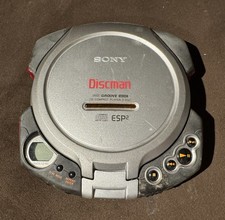 Sony Discman D-EG7 Portable CD Player ESP2 Compact Disc Tested Working