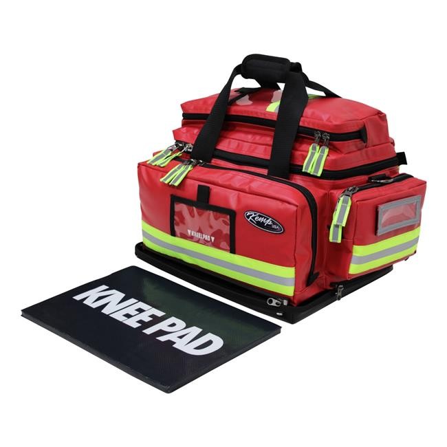 Kemp USA 10-104-RED-TPN Tarpaulin Fluid-Resistant Large Professional Trauma B...