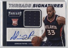 2014-15 Panini Threads Rookie Signatures 20/249 Adreian Payne #18 Auto 1gh7