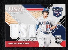 2020 Elite Extra Edition USA Baseball Material Black Spencer Torkelson ow6