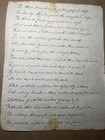 John Quincy Adams 18th/Early 19thC Antique Manuscript Poems "A Vision" Watermark — photo 5