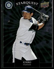 Ichiro Suzuki 2009 Upper Deck #SQ-12 StarQuest Blue Uncommon Seattle Mariners