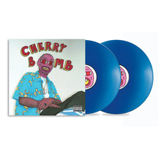 Tyler, The Creator Cherry Bomb Mask Cover Blue Vinyl Record With Lyric Book