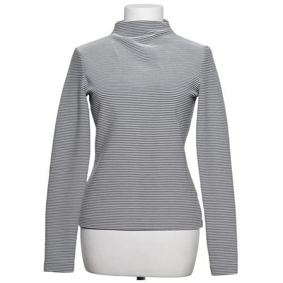 Vanilia, Rollkragenpullover, Größe: 34, 22055-19116, Schwarz/Weiß #nCi